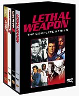Обложка к DVD диску с фильмом -
Смертельное оружие 1-4