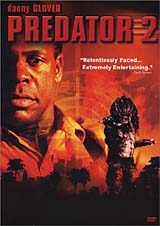 Обложка к DVD диску с фильмом -
Хищник 2
