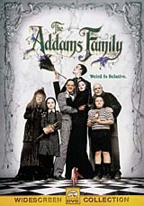 Обложка к DVD диску с фильмом -
Семейка Адамс
