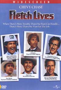 Обложка к DVD диску с фильмом -
Флетч живет