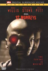 Обложка к DVD диску с фильмом -
12 обезьян