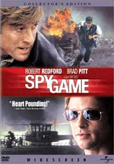 Обложка к DVD диску с фильмом -
Шпионские игры