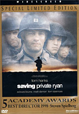 Обложка к DVD диску с фильмом -
Спасение рядового Райана